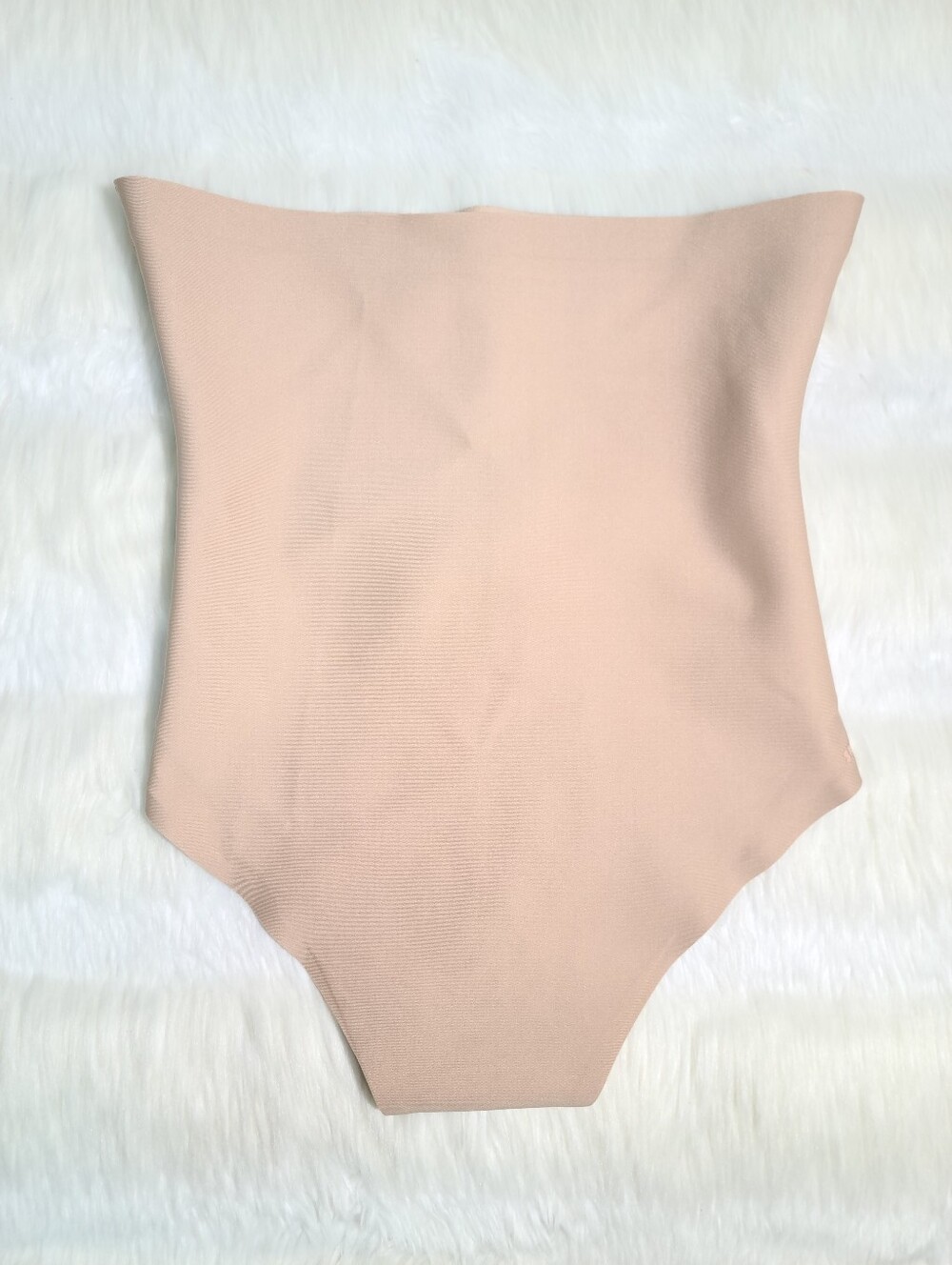 SKIMS Body Core Sculpt High Waisted Thong Cream Clay Women XL NEW